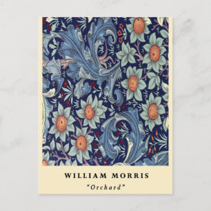 Vintag William Morris Orchard Obstmuster Postkarte
