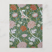 Vintag William Morris Pattern Postkarte (Vorderseite)