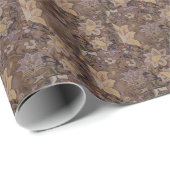 Vintag William Morris Redcar Wrapping Paper Geschenkpapier (Rolleneckpunkt)