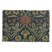 Vintag William Morris Rose und Lily Kissenbezug (Rückseite-Links)