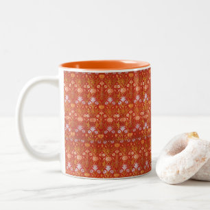 Vintag William Morris Rose und Lily Zweifarbige Tasse