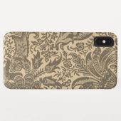 Vintag William Morris Sepia Tan Botanical Case-Mate iPhone Hülle (Rückseite (Horizontal))