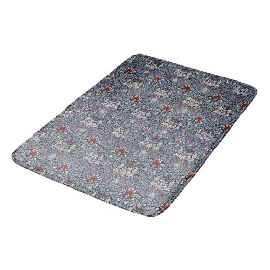 Vintag William Morris Snakehead Badematte (Schrägansicht)