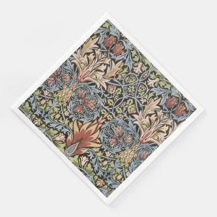 Vintag William Morris Snakehead Serviette