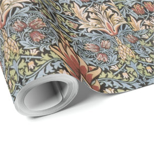 Vintag William Morris Snakehead Wrapping Paper Geschenkpapier