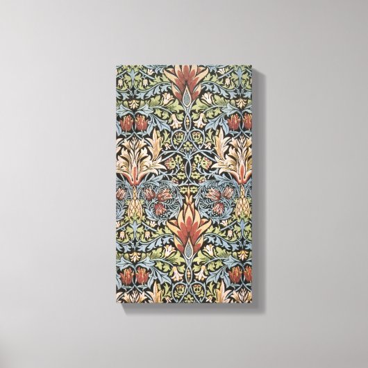 Vintag William Morris Snakeshead Leinwanddruck (Vorderseite)