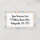 Vintag William Morris Spring Meadow Visitenkarte (Vorderseite)