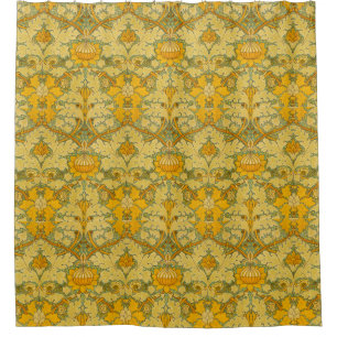Vintag William Morris St James Palace Pattern Duschvorhang