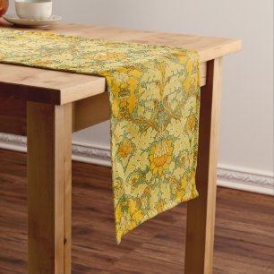 Vintag William Morris St James Palace Pattern Großer Tischläufer