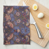 Vintag William Morris Strawberry Thief Handtuch (Viertel Falte)