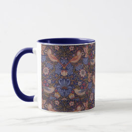 Vintag William Morris Strawberry Thief Tasse