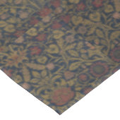 Vintag William Morris Violet und Columbine Tischdecke (Schrägansicht)