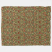 Vintag William Morris Wandle Fleecedecke (Vorderseite (Horizontal))