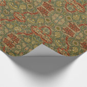 Vintag William Morris Wandle Geschenkpapier (Ecke)