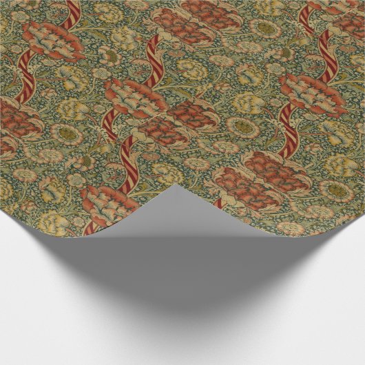 Vintag William Morris Wandle Geschenkpapier (Ecke)