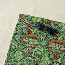 Vintag William Morris Wandle Pattern Strandtuch