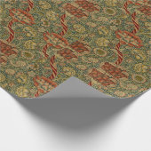 Vintag William Morris Wandle Wrapping Paper Geschenkpapier (Ecke)