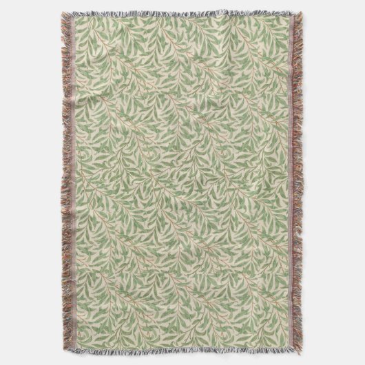 Vintag William Morris Willow Bough Decke (Vorderseite Vertikal)