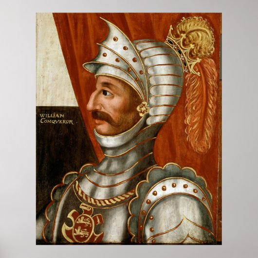 Vintag William The Eroberer Malerei Poster (Vorne)