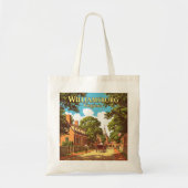 Vintag Williamsburg Virginia Tragetasche (Vorne)