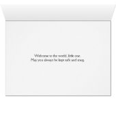 Vintag - Willkommen im Baby, (Innenansicht Horizontal (Unten))