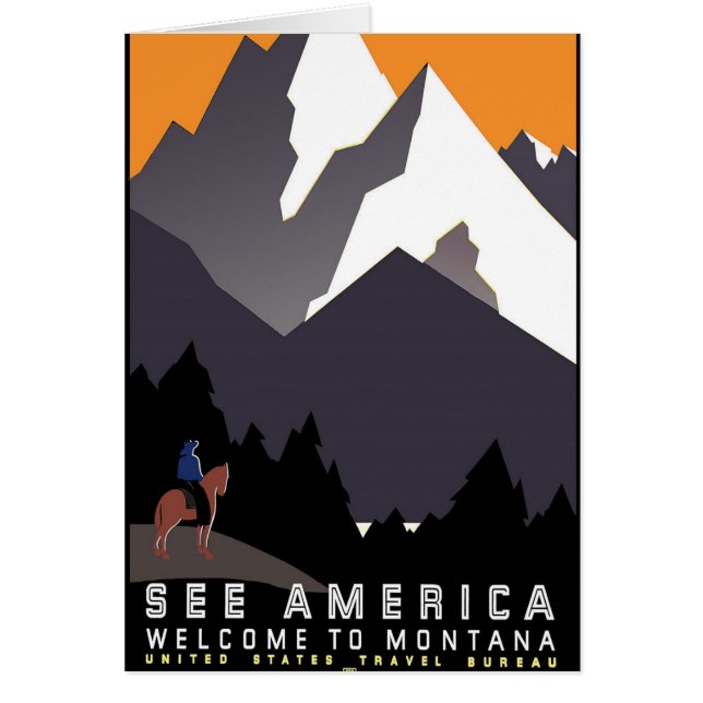 Vintag - Willkommen in Montana (Vorne)