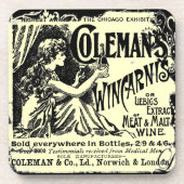 Vintag Wincarnis Tonic Ad Getränkeuntersetzer (Vorderseite)