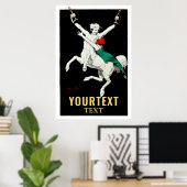 Vintag Wine Ad Centaur von Jean d'Ylen Poster (Heimbüro)