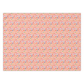 Vintag Winter Geometric Socks Star Tischdecke (Vorderseite (Horizontal))