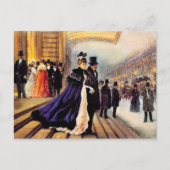 Vintag Winter Pariser Weihnachten (Vorderseite)