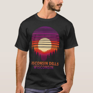 Vintag Wisconsin Dells Wisconsin WI Retro 80er 90s T-Shirt