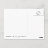 Vintag Wisconsin Lighthouse Postkarte (Rückseite)