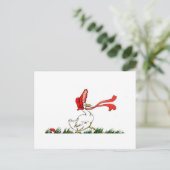 Vintag Wise Mamma Goose Postkarte (Stehend Vorderseite)