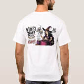 Vintag Witch's Brew Café T Shirt (Rückseite)
