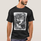 Vintag Wolf T-Shirt (Vorderseite)