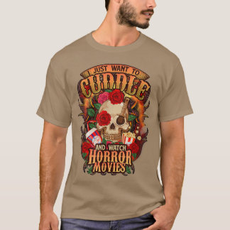 Vintag Wollte ich einfach zu knuddeln und schauen  T-Shirt