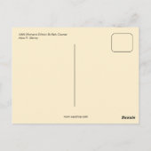 Vintag Women's Edition Buffalo Courier Postkarte (Rückseite)