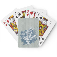 Vintag Wonderland White Rabbit Herald