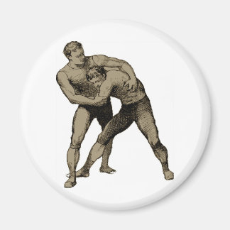 VINTAG WRESTLER MAGNET