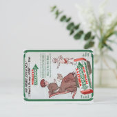 Vintag Wrigley's Gum Ad Postcard Postkarte (Stehend Vorderseite)