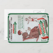 Vintag Wrigley's Gum Ad Postcard Postkarte (Vorne/Hinten)