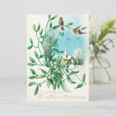 Vintag wünschen Ihnen frohe Weihnachten (1910) (Stehend Vorderseite)