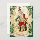 Vintag wünscht Euch frohe Weihnachten (1910) (Vorne/Hinten)