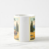 Vintag Wyoming Kaffeetasse (Mittel)