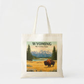 Vintag Wyoming Tragetasche (Vorne)