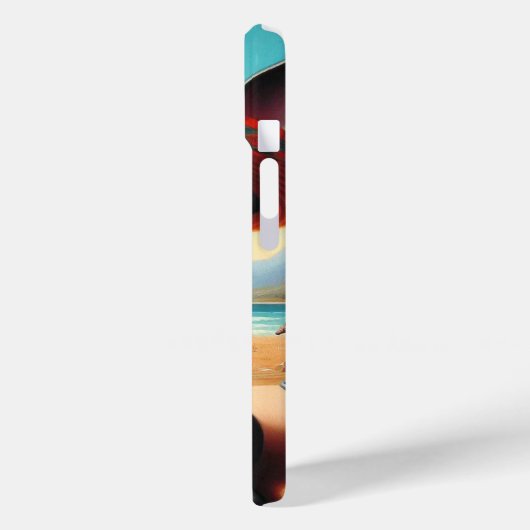 Vintag Xoloitzcuintle Case-Mate iPhone Hülle (Rückseite / Links)