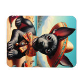 Vintag Xoloitzcuintle Magnet (Horizontal)