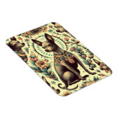 Vintag Xoloitzcuintle Seamless Magnet (Rechte Seite)