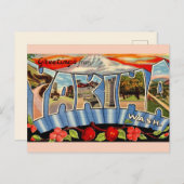 Vintag Yakima Washington Postkarte (Vorne/Hinten)