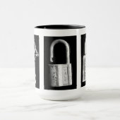 Vintag Yale Locks Tasse (Zentrum)